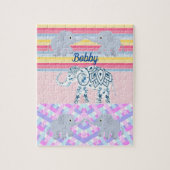 Puzzles Elephant Stripes (Vertikal)