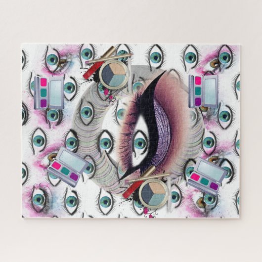 Puzzles Eye Makeup (Horizontal)