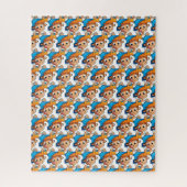 Puzzles farbenfroher Junge (Vertikal)