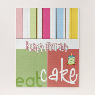 Puzzles farbenfrohes Frohes Geburtstagsfreunde