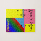 Puzzles Farbenspiel Abstrakte Formen (Horizontal)