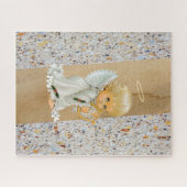 Puzzles farbiges Muster Beige Baby Angel (Horizontal)