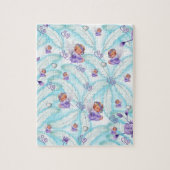 Puzzles Floral Angel Herz (Vertikal)