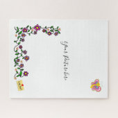 Puzzles Floral Butterfly (Horizontal)