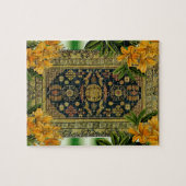 Puzzles Floral Rug (Horizontal)