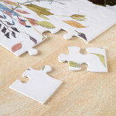 Puzzles Floral White Teddy Bären Red Hearts (Seite)