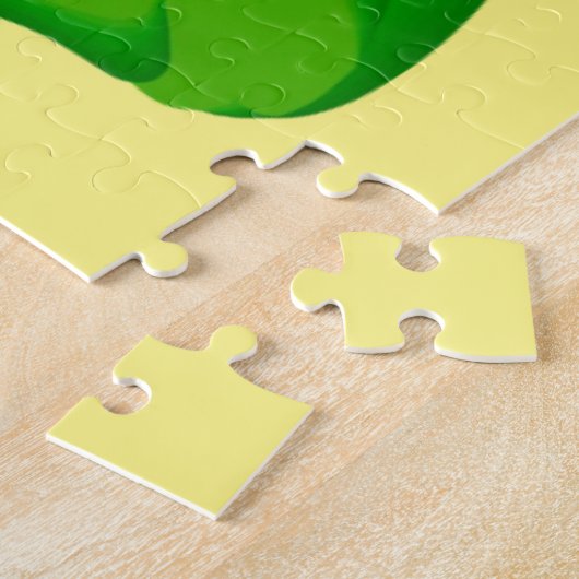 Puzzles Frosch Kaffeebohnen (Seite)