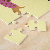 PUZZLES FÜR KINDER: Dachshund-Personalisiertes Puz (Seite)