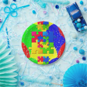 Puzzles für Papierplatten Pappteller (Party)