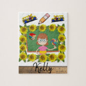 Puzzles für Sonnenblumen (Vertikal)