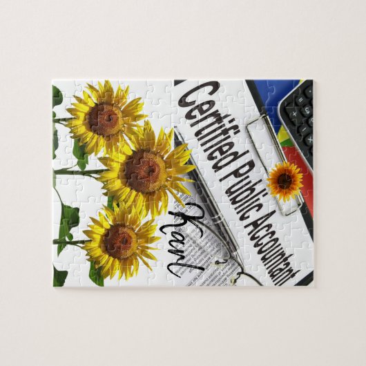 Puzzles für Sonnenblumen (Horizontal)