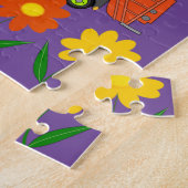 Puzzles Garbage Man Truck Floral Rainbow (Seite)