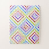 Puzzles Gelb und Weiß Streifen (Vertikal)