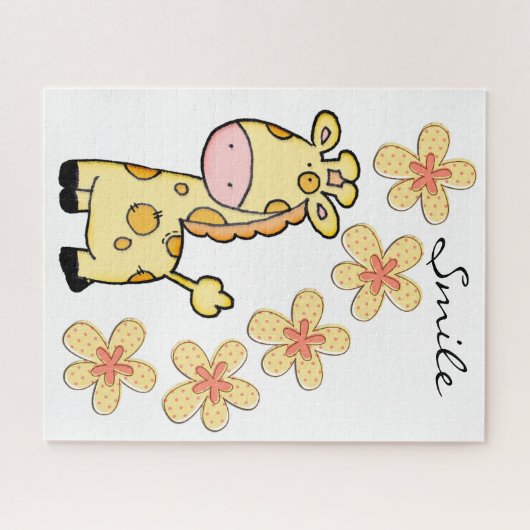 Puzzles Giraffe Smile (Horizontal)