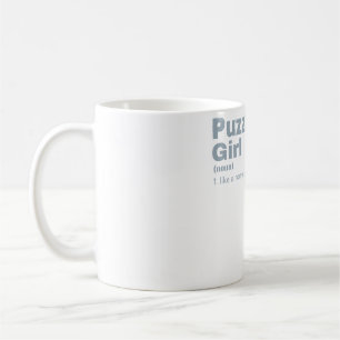 Puzzles Girl Kaffeetasse