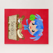 Puzzles Girl Picnic Hotdog (Horizontal)