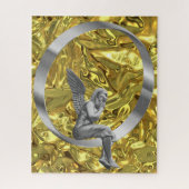 Puzzles Gold Silver Angel Circular (Vertikal)