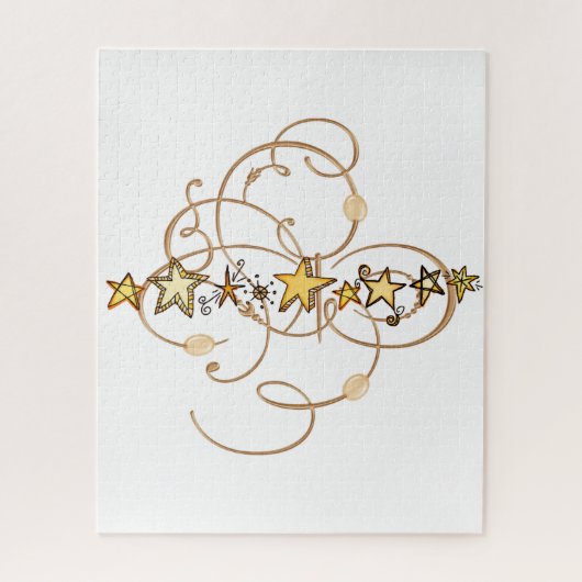 Puzzles Gold Stars (Vertikal)