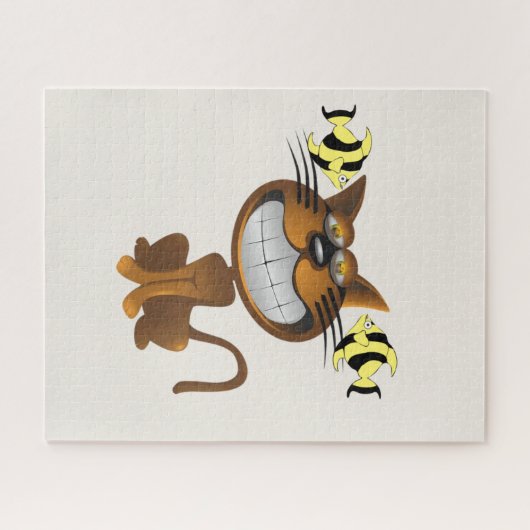 Puzzles Graue Katzenfische (Horizontal)