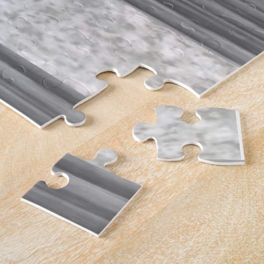 Puzzles Graue Rosa Blütenrose (Seite)