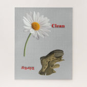 Puzzles Gray Daisy Dirty Shoe Clean (Vertikal)