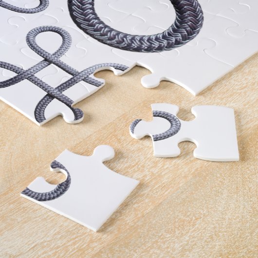 Puzzles Gray Rope White (Seite)