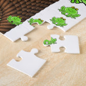 Puzzles Green Frogs Rope (Seite)