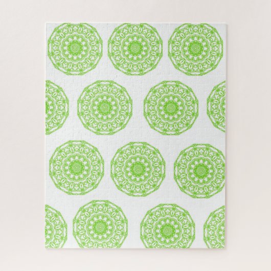 Puzzles Green Mandala (Vertikal)