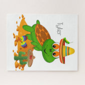 Puzzles Green Turtle (Horizontal)