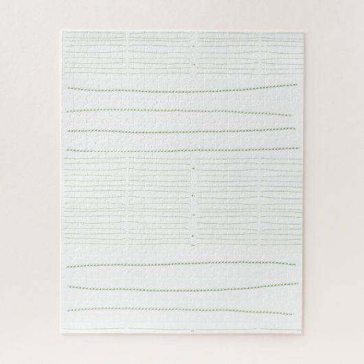 Puzzles Grüne Streifen (Vertikal)