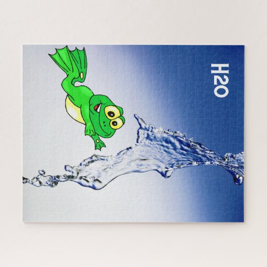 Puzzles H20 Water Frog (Horizontal)