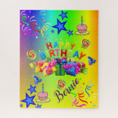 Puzzles Happy Birthday (Vertikal)