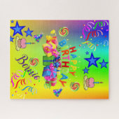 Puzzles Happy Birthday (Horizontal)