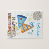 Puzzles Happy Birthday Hat (Horizontal)