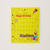 Puzzles, Happy Birthday März 2022 Jigsaw Puzzle (Vertikal)