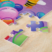 Puzzles Happy Birthday Pink Schweine Hummel (Seite)