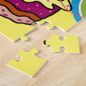 Puzzles Happy Geburtstag Cupcakes Herzen (Seite)