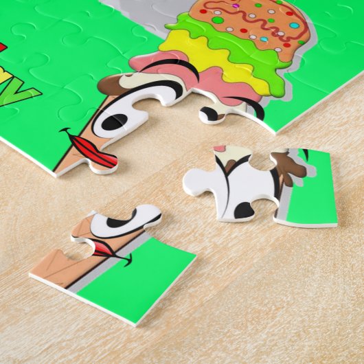 Puzzles Happy Geburtstag Hippopotamus Katzenjacke  (Seite)