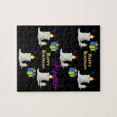 Puzzles Happy Geburtstagskandale Geschenke (Horizontal)