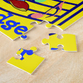 Puzzles Happy Geburtstagsmusik Gitarrenkuchen (Seite)