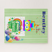 Puzzles Happy St. Patrick's Day Happy Birthday (Horizontal)