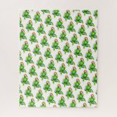 Puzzles Happy St. Patrick's Day Rabbit (Vertikal)