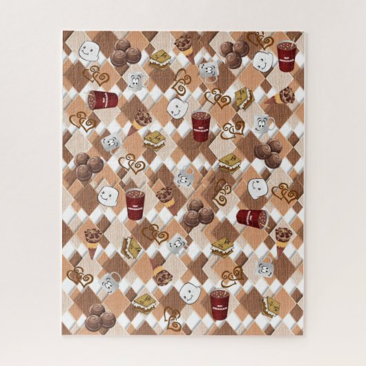 Puzzles Hot Chocolate Marshmallow (Vertikal)