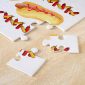 Puzzles Hotdog Ketchup Senffutter (Seite)