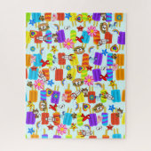 Puzzles Ice Creme Hamburger Stars (Vertikal)