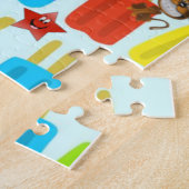 Puzzles Ice Creme Hamburger Stars (Seite)