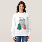 Puzzles im Stil lösen: Gemütliche Sudoku Lounge We Sweatshirt (Vorne ganz)
