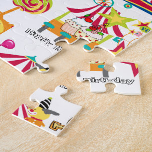 Puzzles Karneval Circus Glückwunsch zum Geburtstag