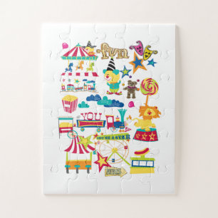 Puzzles-Karneval-Zirkus Puzzle