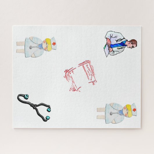 Puzzles-Krankenpfleger Puzzle (Horizontal)